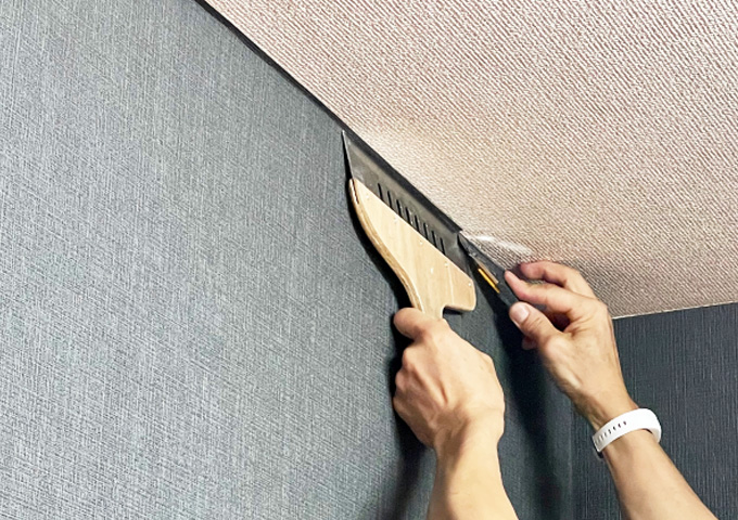 クロス貼り替え